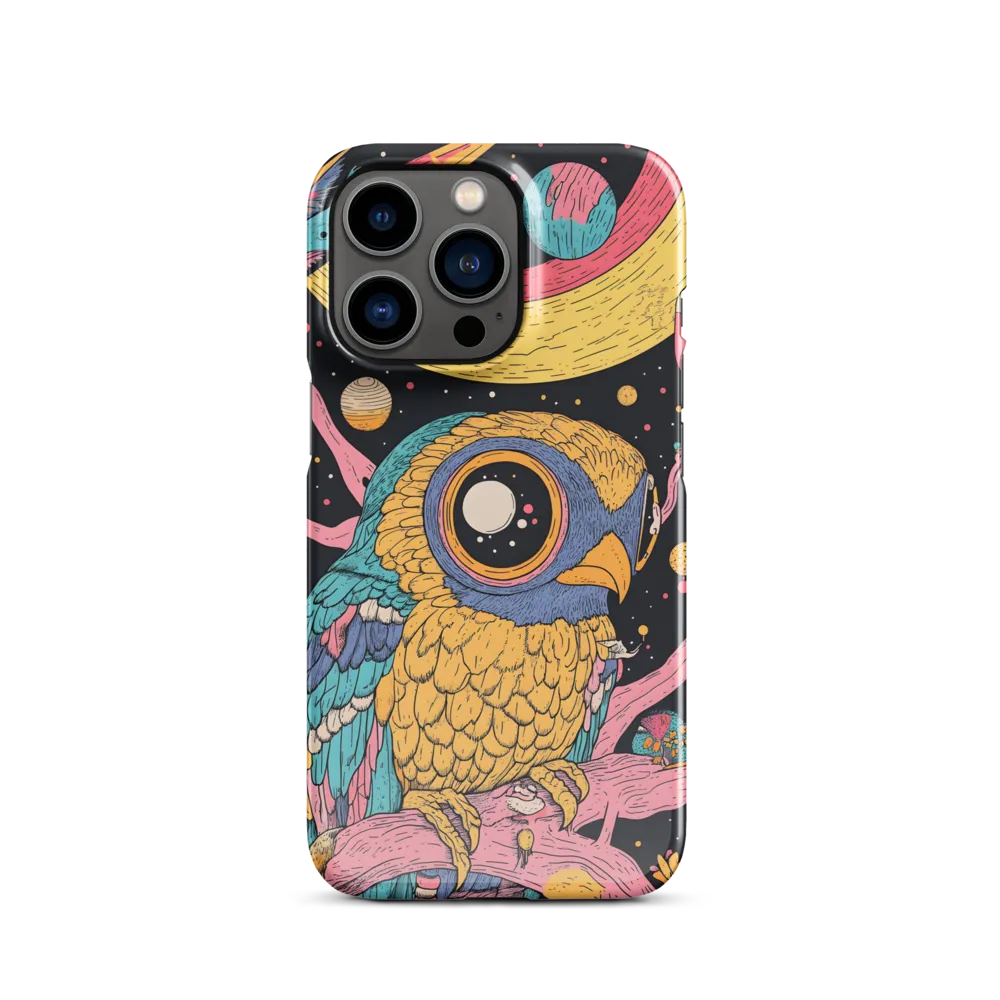Whimsical Cosmic Owl | Phone Case |  13 Pro | Snap Case | Glossy