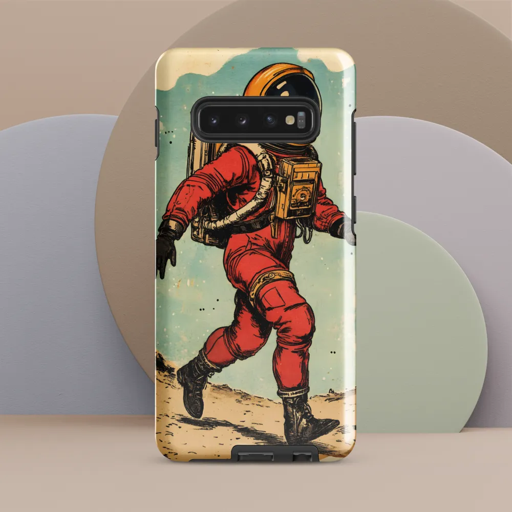 The Cosmic Wanderer | Phone Case |  S10 Plus | Tough Case | Glossy