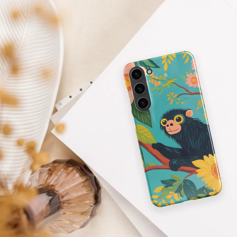 Joyful Encounter in a Floral Paradise