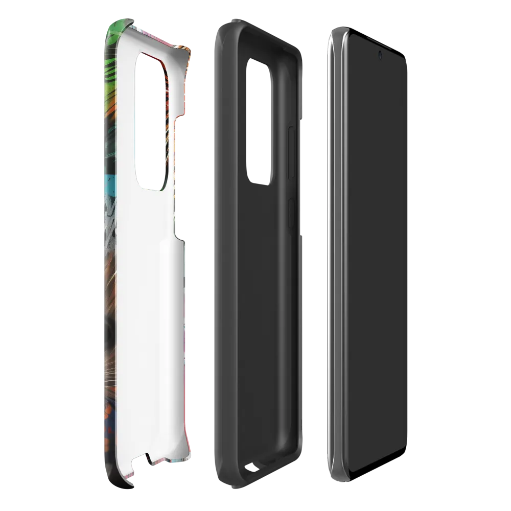 Whimsical Hedgehogs in a Kaleidoscopic Wonderland | Phone Case |  S20 Ultra | Tough Case | Glossy