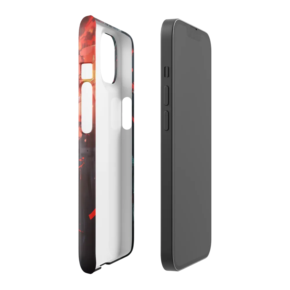 Fragmented Mind: The Silent Struggle | Phone Case |  14 | Snap Case | Glossy