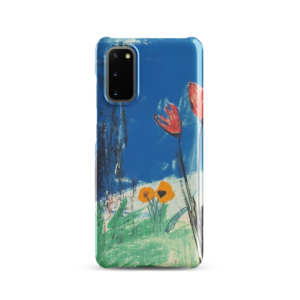 Joyful Blossoms in Blue
