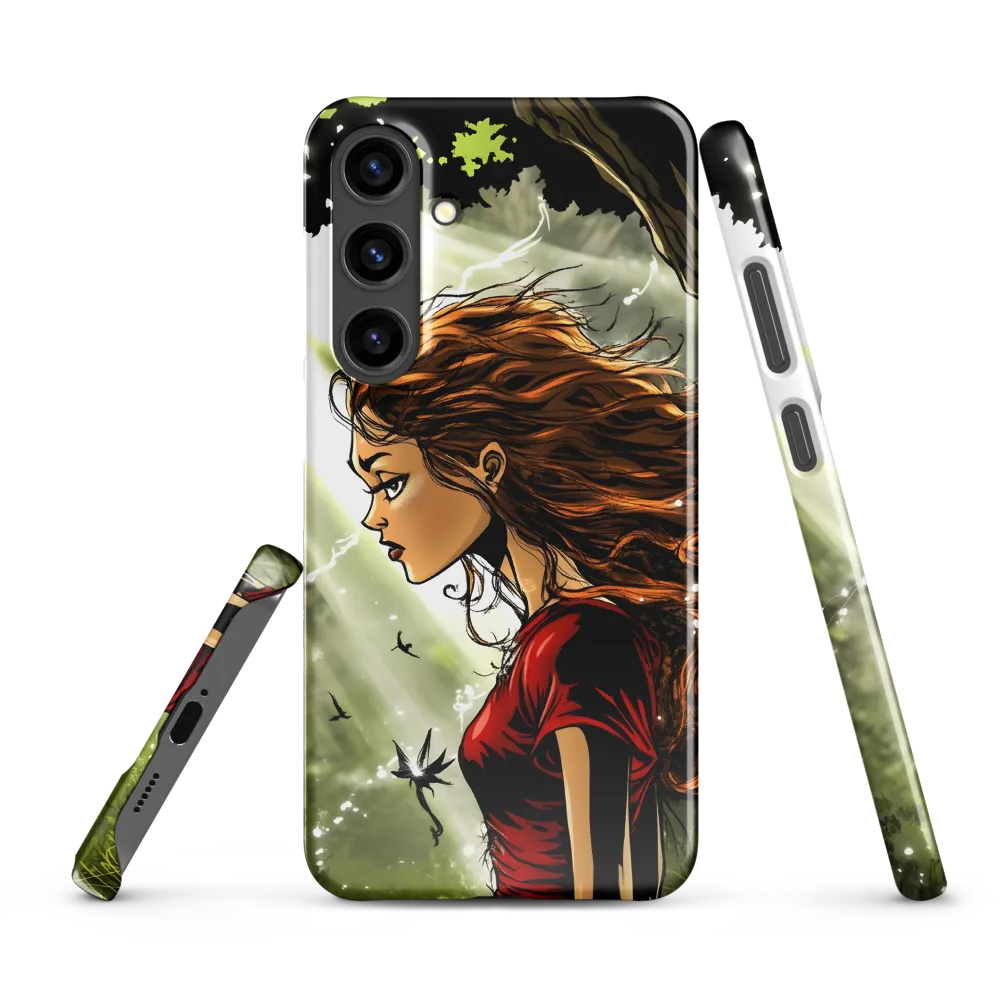 Whispers of Enchantment | Phone Case |  S24 Plus | Snap Case | Glossy