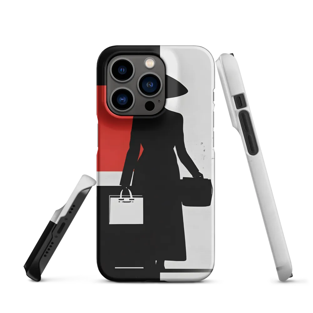 Silhouette of Elegance | Phone Case |  14 Pro | Snap Case | Matte