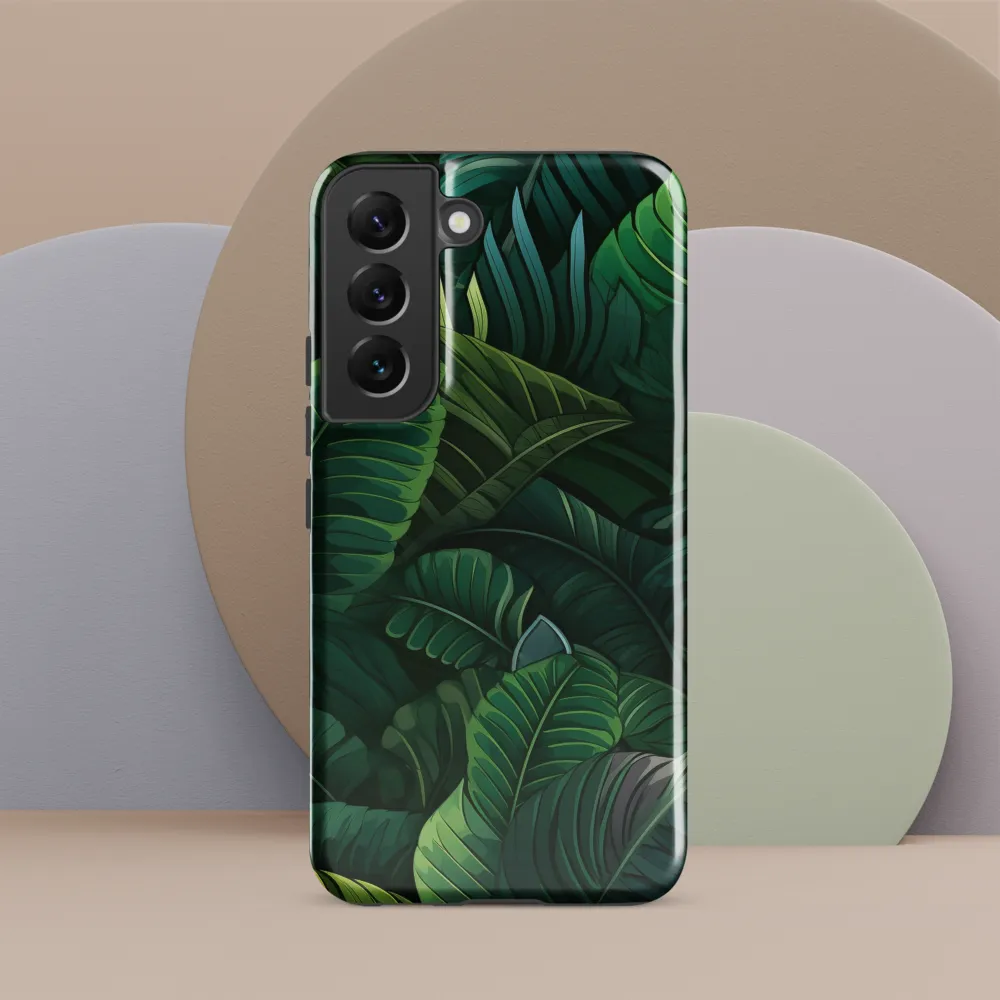 Lush Canopy: A Tropical Foliage Study