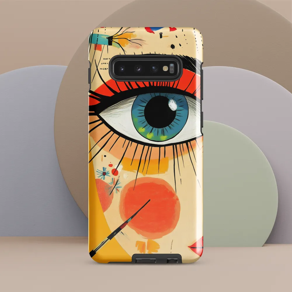 Through the Looking Eye | Phone Case |  S10 Plus | Tough Case | Glossy