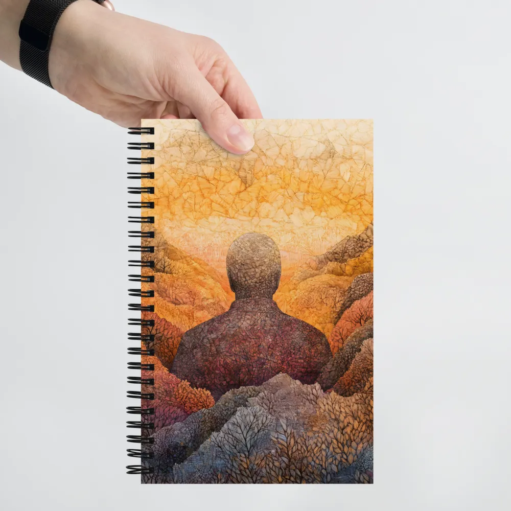 Reflections of Solitude | Spiral Notebook