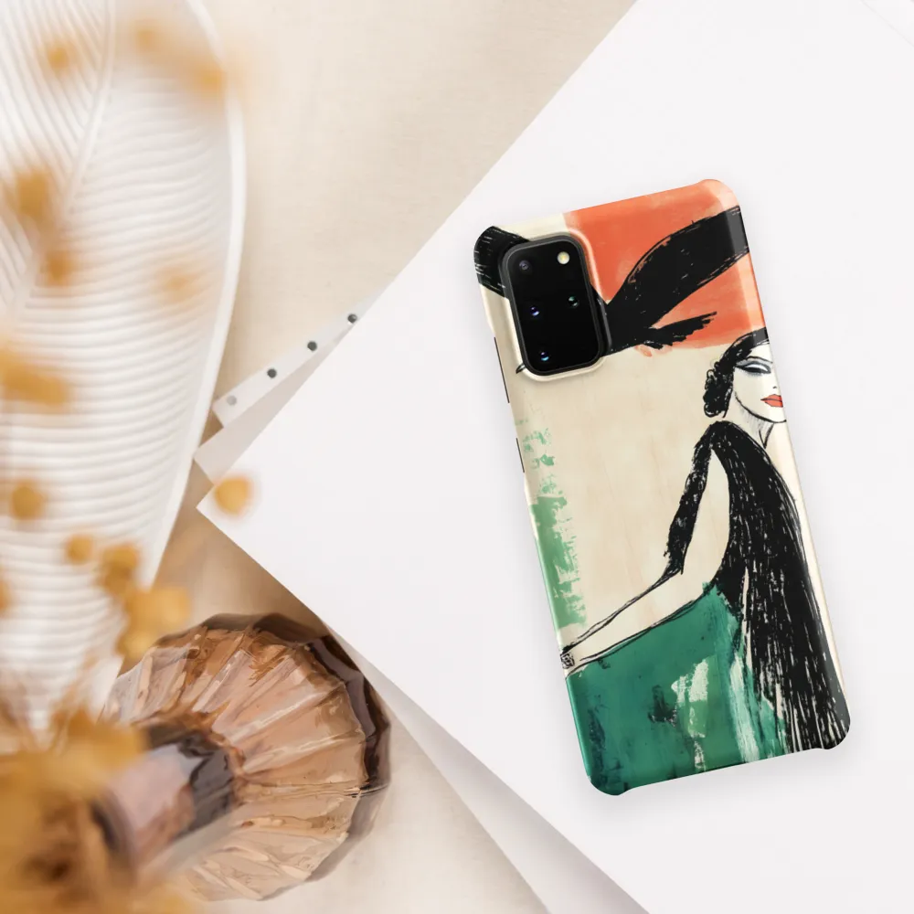 Elegance in Flight | Phone Case |  S20 Plus | Snap Case | Matte