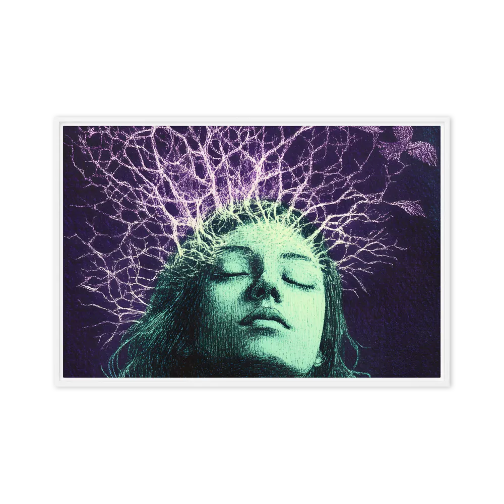 Whispers of Freedom | Canvas with White Frame | 20″×30″