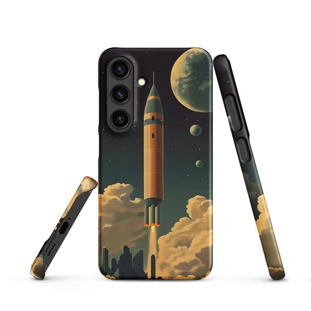 Journey Through the Cosmic Frontier | Phone Case |  S24 | Snap Case | Matte