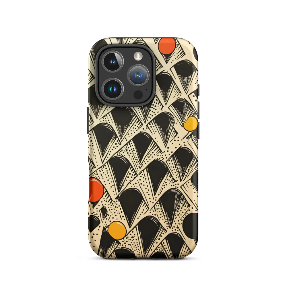 Rhythms of Geometry | Phone Case |  16 Pro | Tough Case | Matte