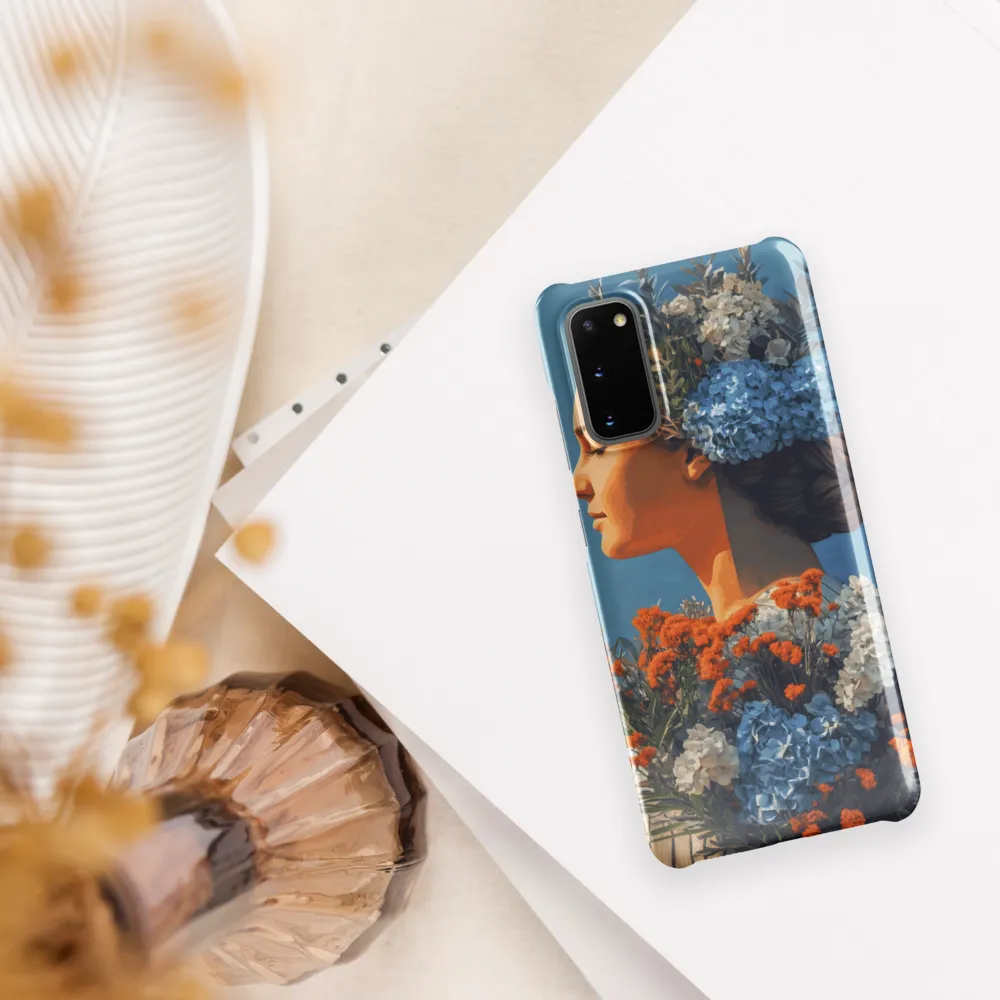 Floral Reverie: A Portrait of Serenity