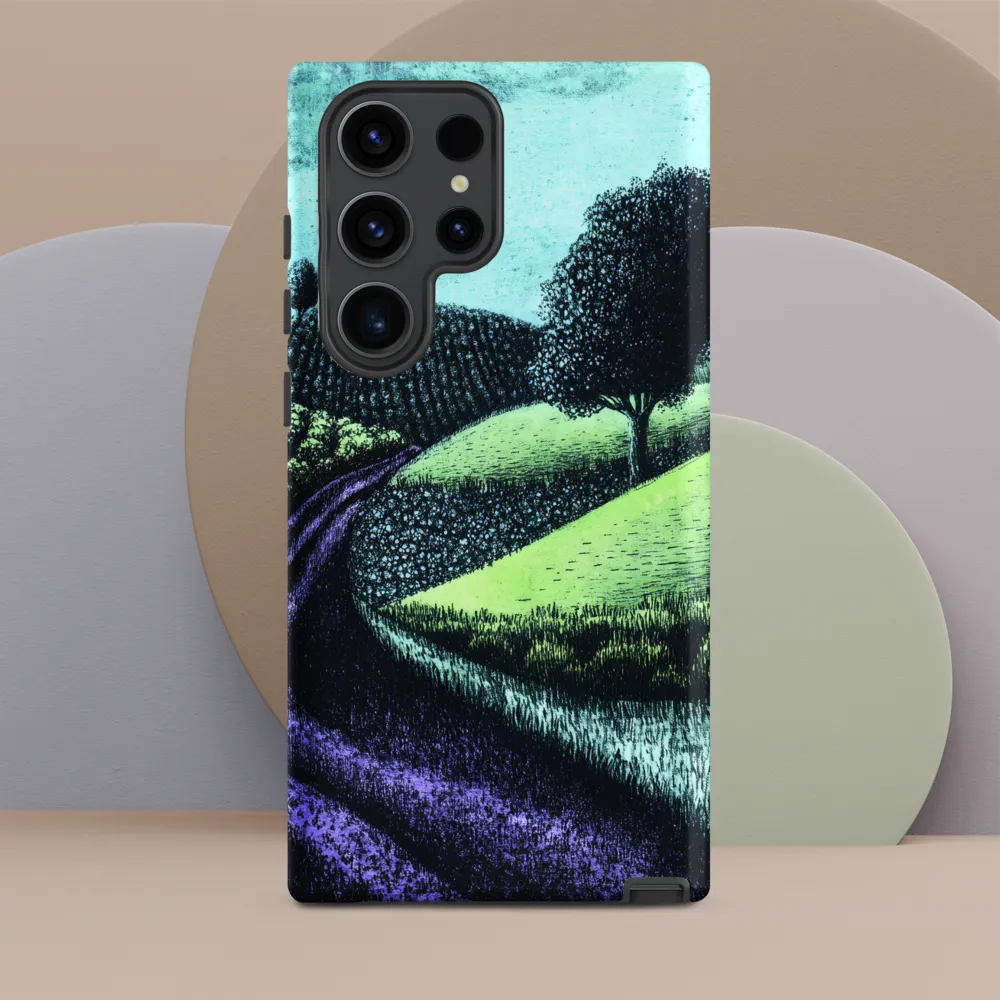 Winding Serenity: A Modern Landscape