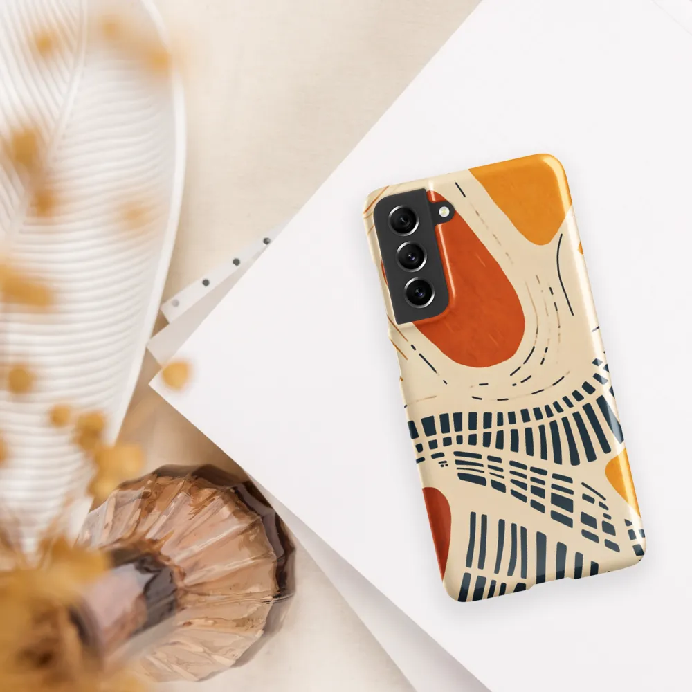 Urban Patterns in Harmony | Phone Case |  S21 FE | Snap Case | Glossy