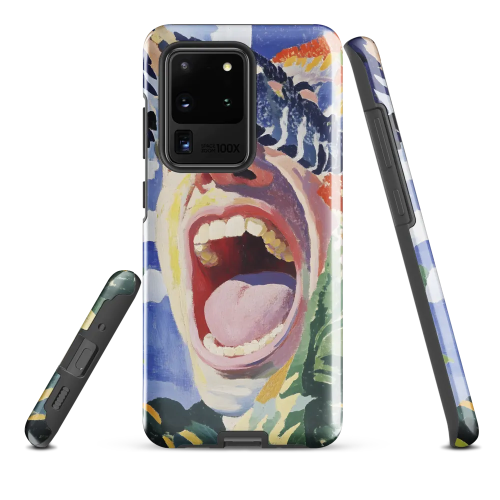 The Echo of Anguish | Phone Case |  S20 Ultra | Tough Case | Glossy