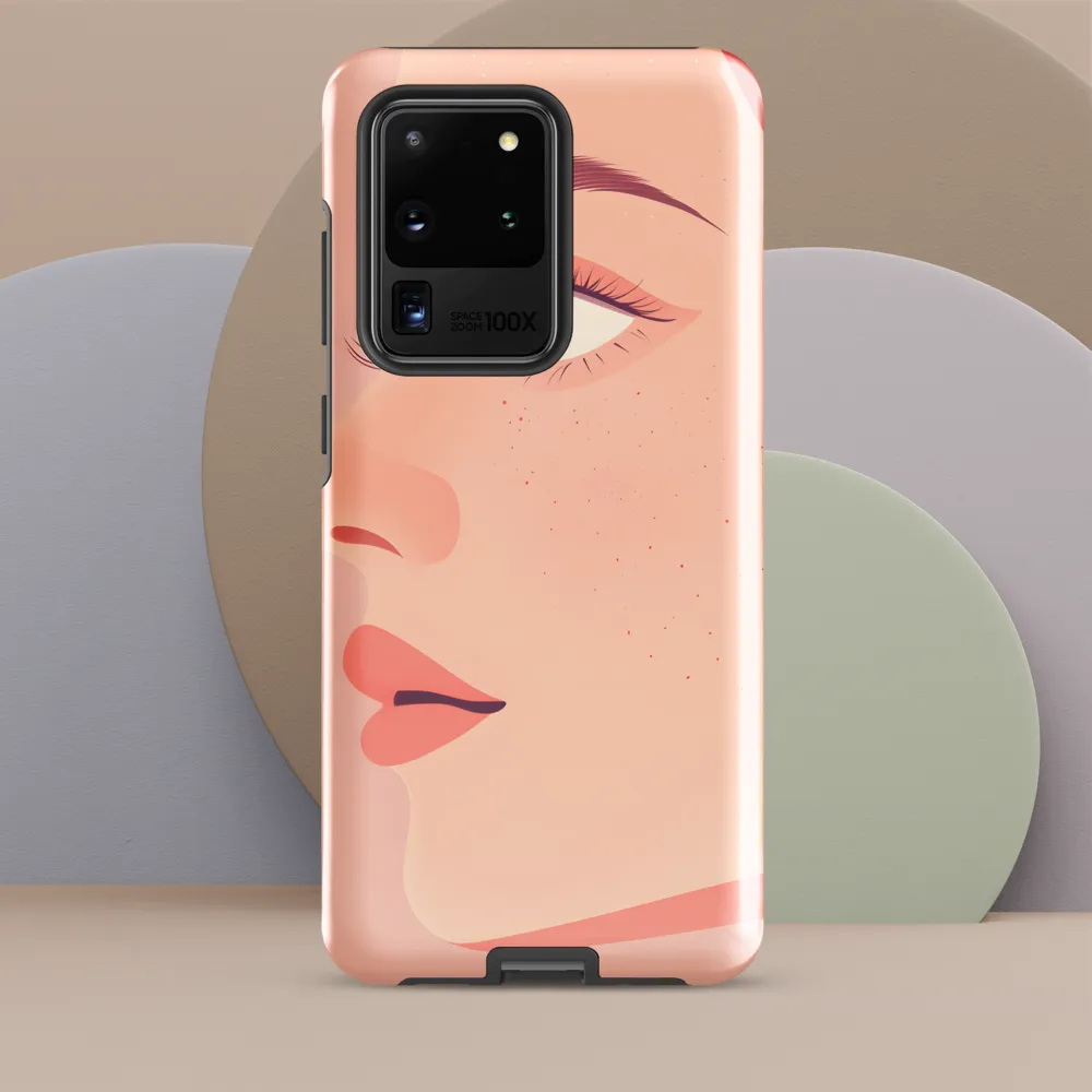 Serenity in Profile | Phone Case |  S20 Ultra | Tough Case | Glossy