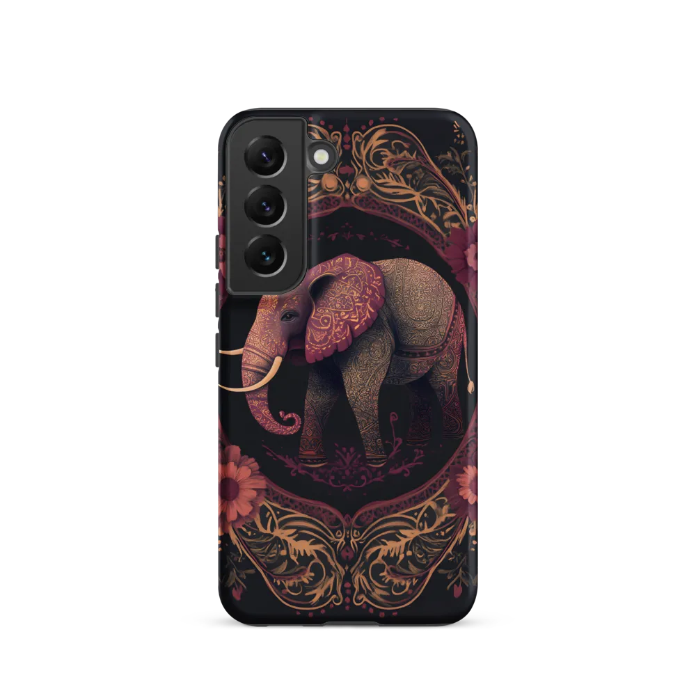 Regal Reverie: The Ornate Elephant | Phone Case |  S22 | Tough Case | Matte