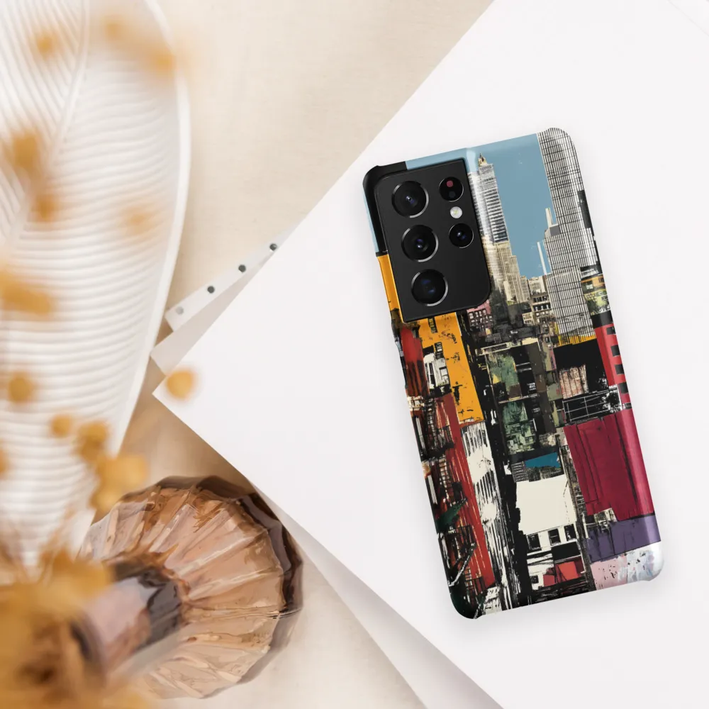 Urban Collage: A Vivid Cityscape