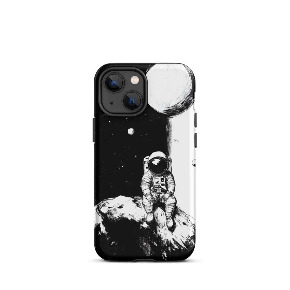 Solitude in the Cosmos | Phone Case |  13 mini | Tough Case | Matte