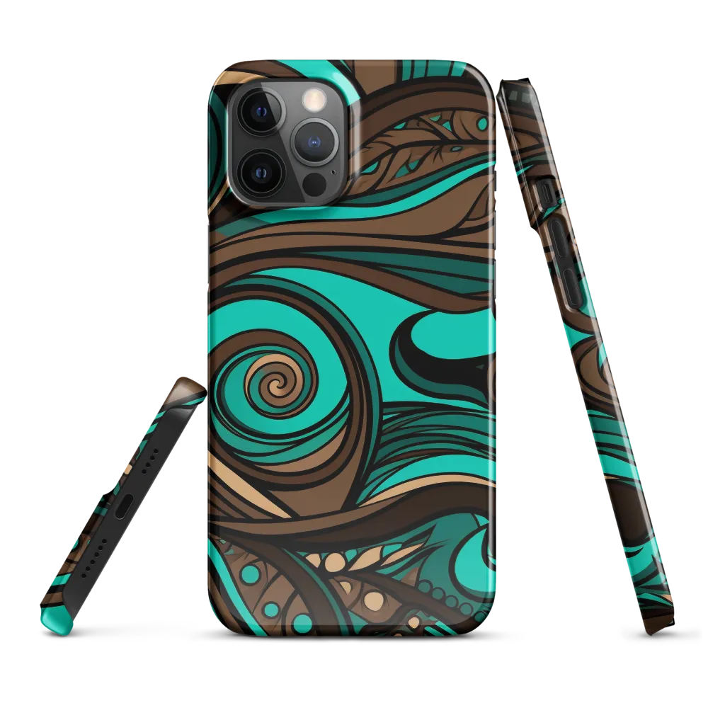 Fluctuating Currents | Phone Case |  12 Pro Max | Snap Case | Glossy