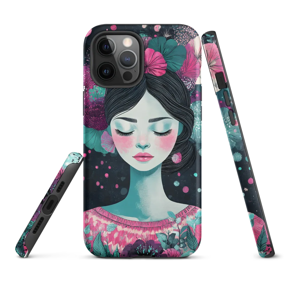 Embrace of Floral Serenity