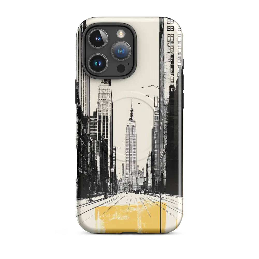 Urban Serenity: Empire State Reflection