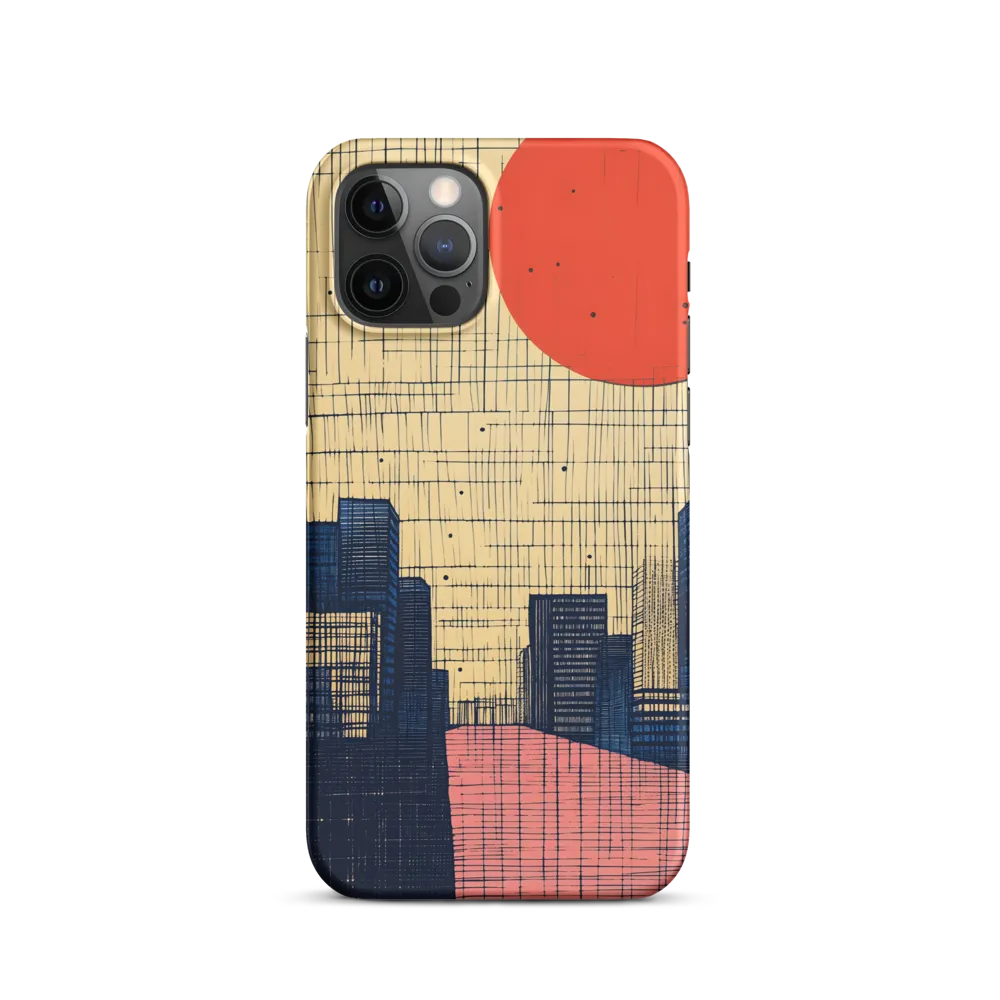 Urban Echoes: A Minimalist Cityscape