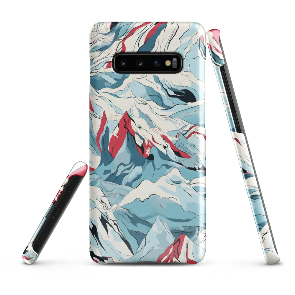 Majestic Peaks of Serenity | Phone Case |  S10 Plus | Snap Case | Glossy