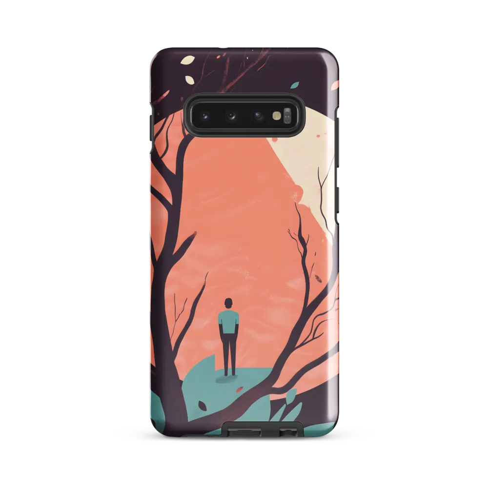 Silent Contemplation | Phone Case |  S10 Plus | Tough Case | Glossy