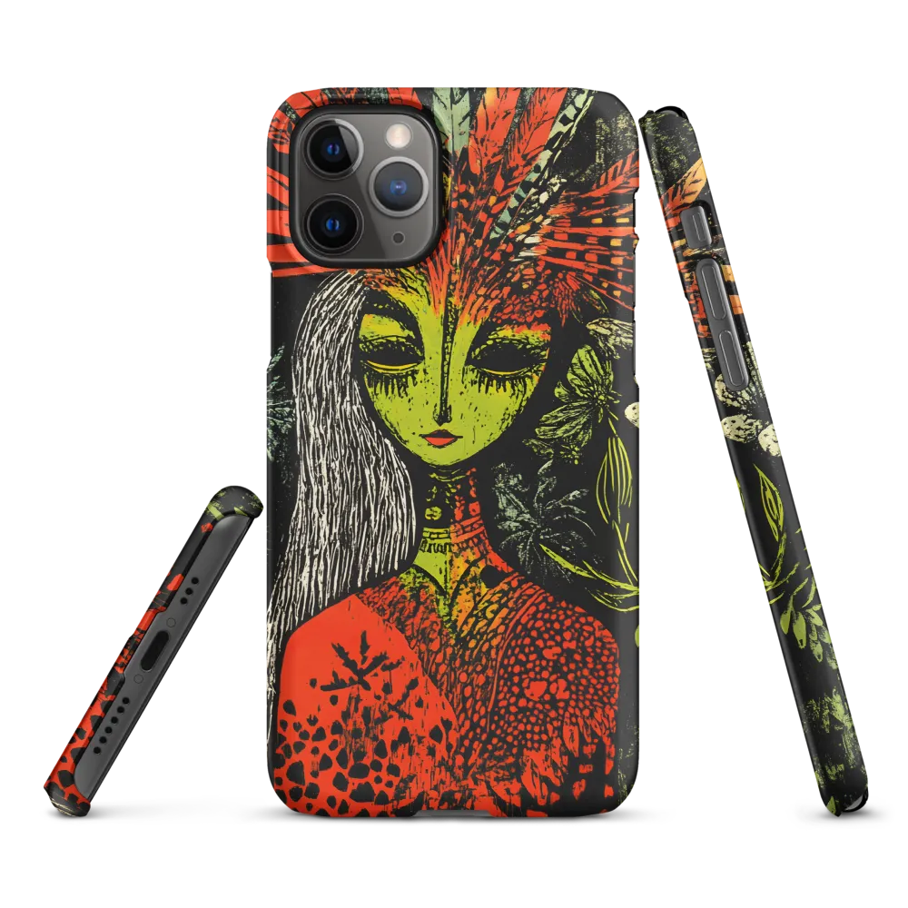 Mystical Flora: A Surreal Portrait