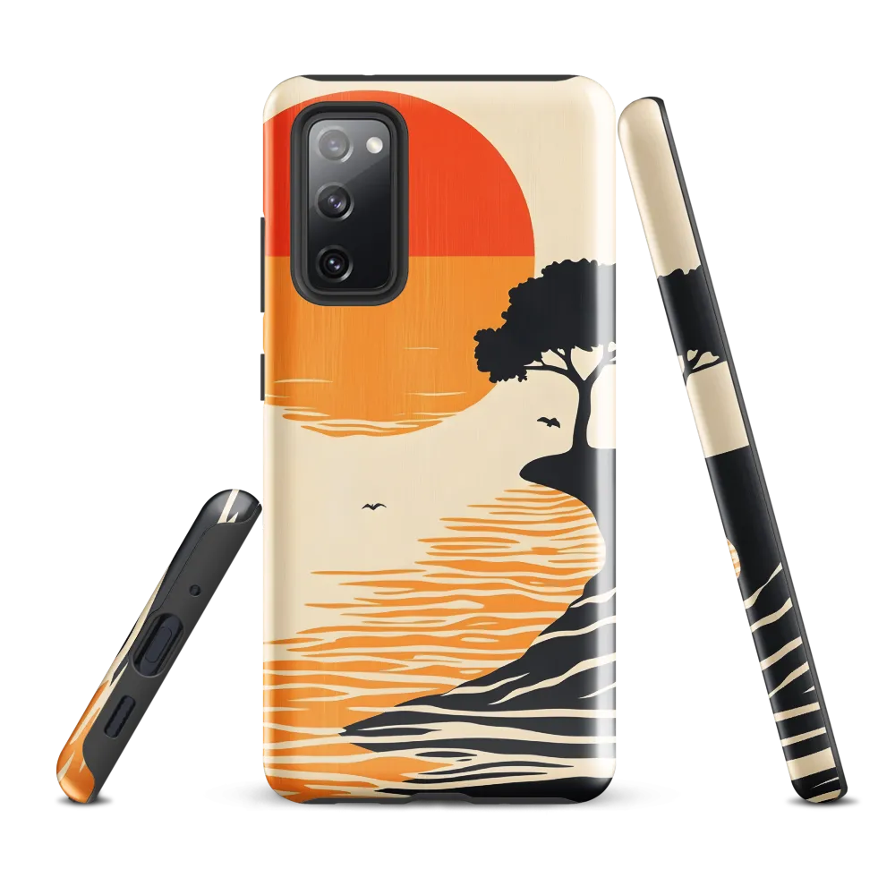 Serene Sunset | Phone Case |  S20 FE | Tough Case | Glossy