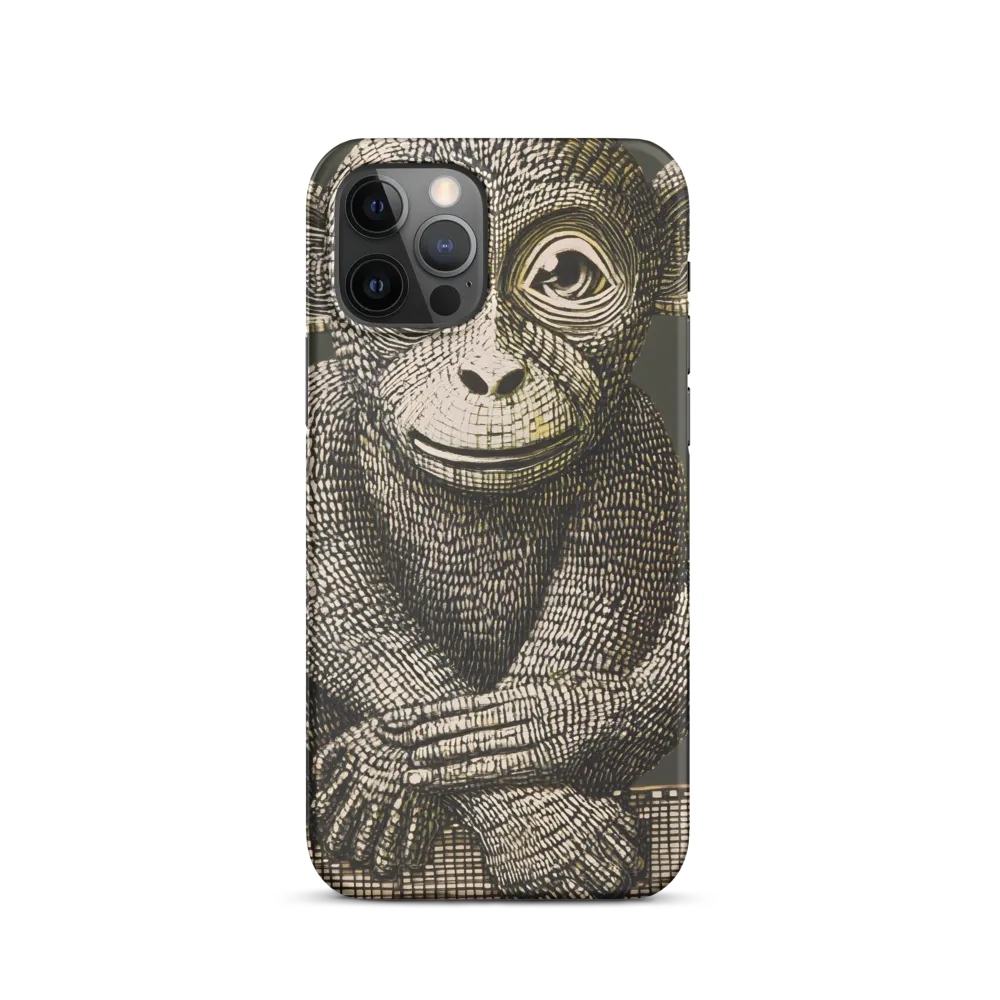 Intricate Primate Portrait