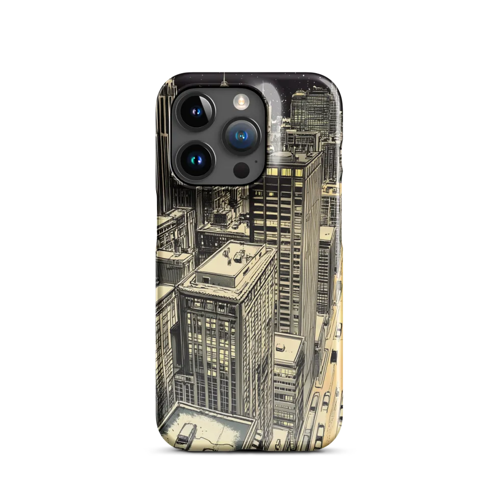 Nostalgia of the City at Night | Phone Case |  15 Pro | Snap Case | Glossy