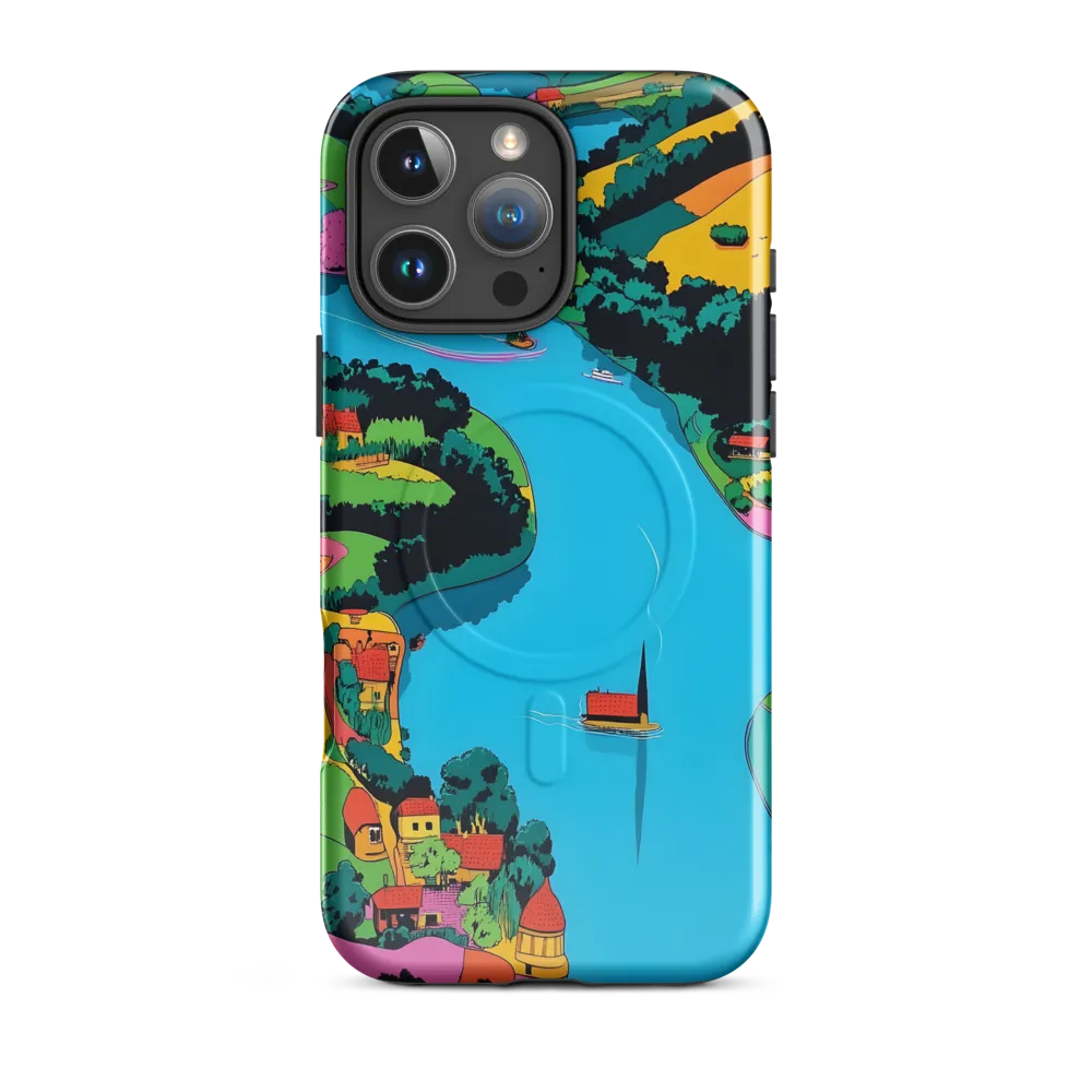 Whimsical River Landscape