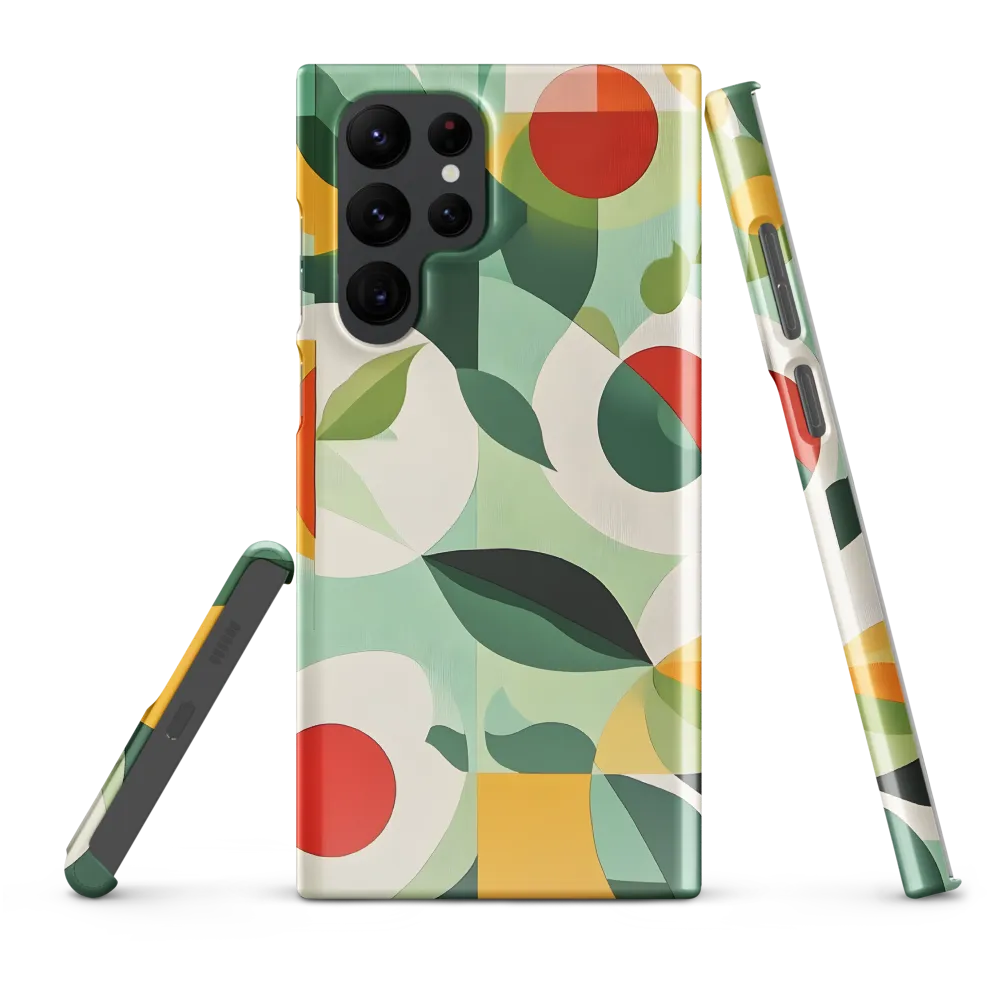 Harmony in Shapes: A Playful Abstract Design