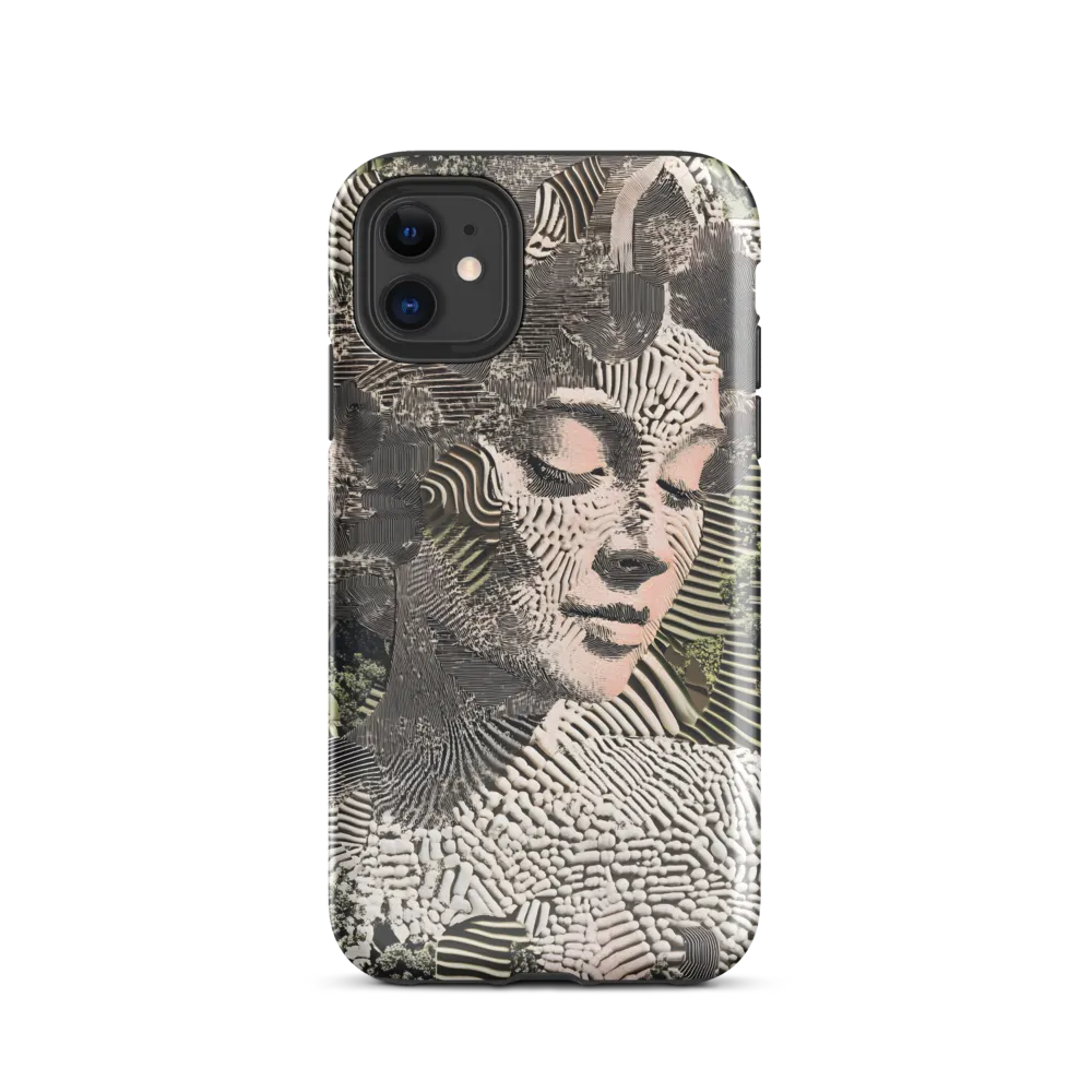 Ethereal Blend of Nature and Humanity | Phone Case |  11 | Tough Case | Glossy
