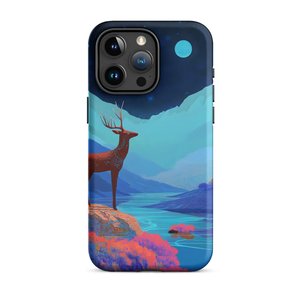 Cosmic Serenity: The Starlit Stag