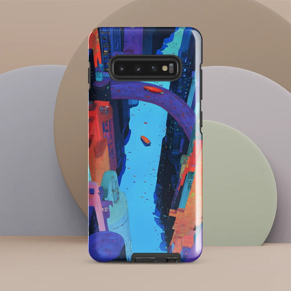 Vibrant Urban Oasis | Phone Case |  S10 Plus | Tough Case | Glossy