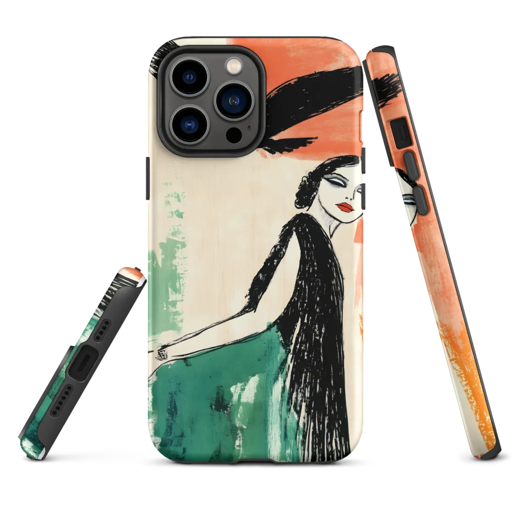 Elegance in Flight | Phone Case |  13 Pro Max | Tough Case | Matte