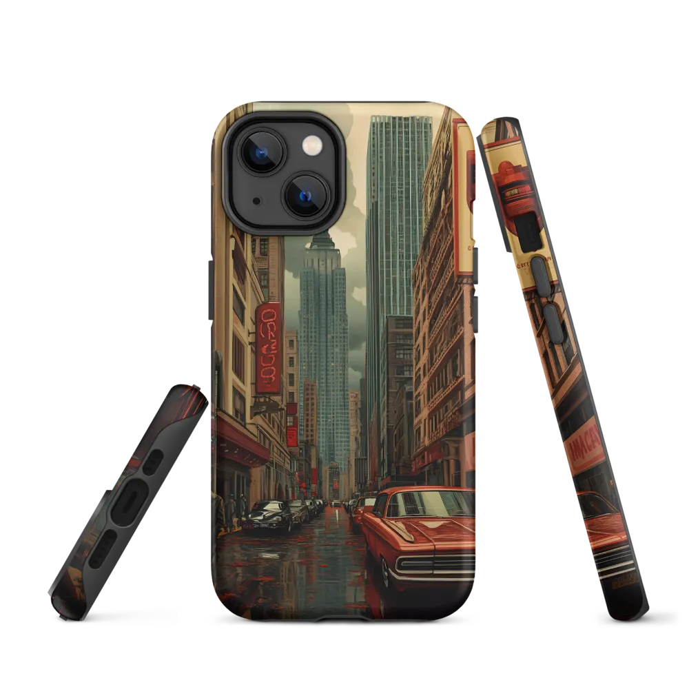 Nostalgic Cityscape: Reflections of a Forgotten Era
