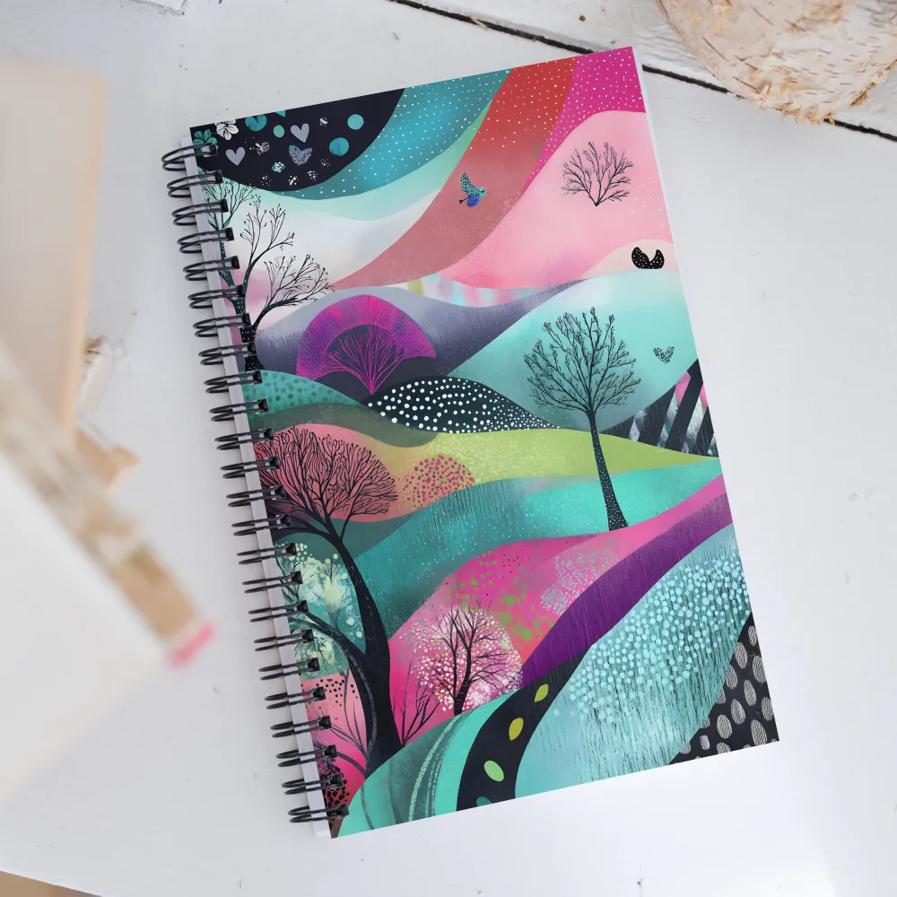 Whispers of a Dreamscape | Spiral Notebook