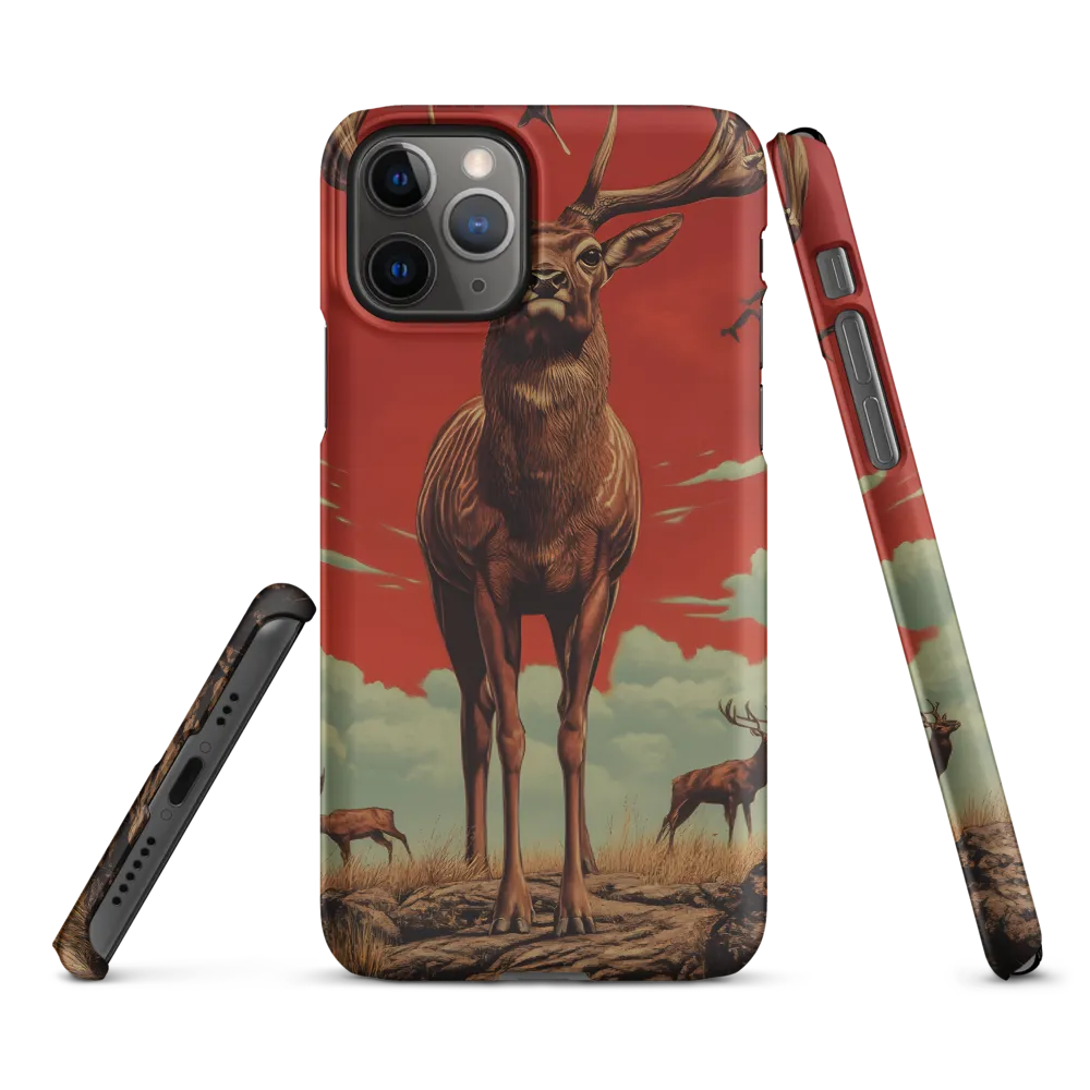 Majesty in Red: The Stalwart Stag