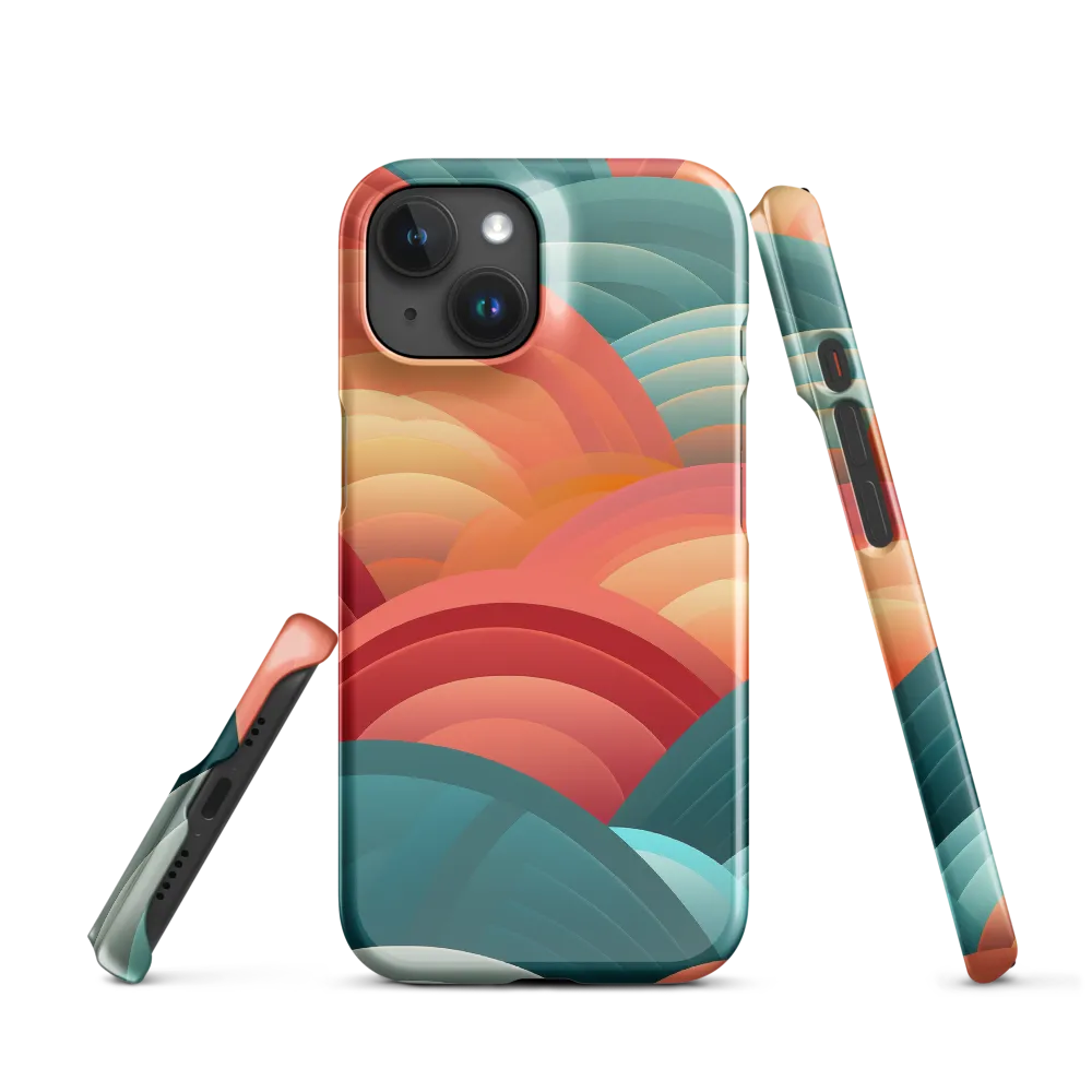 Rhythms of the Waves | Phone Case |  15 | Snap Case | Glossy
