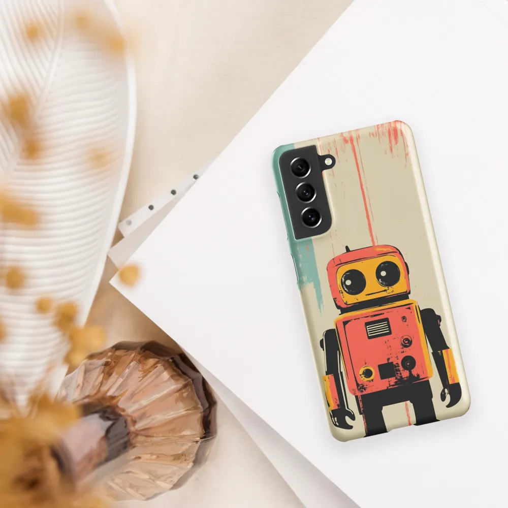 Retro Robot Charm