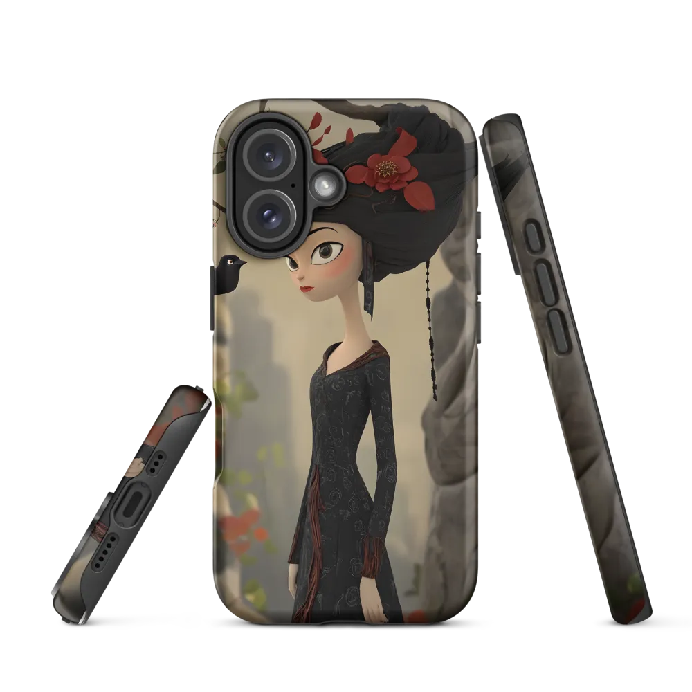 Whispers of Elegance | Phone Case |  16 | Tough Case | Matte