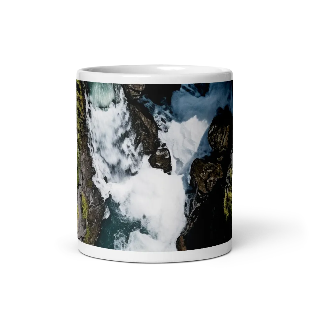 Eternal Flow: The Serene Cascade | Mugs | Multiple Sizes & Colors