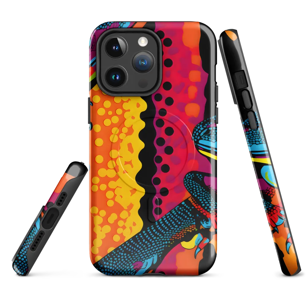 Colorful Encounters: The Playful Geckos