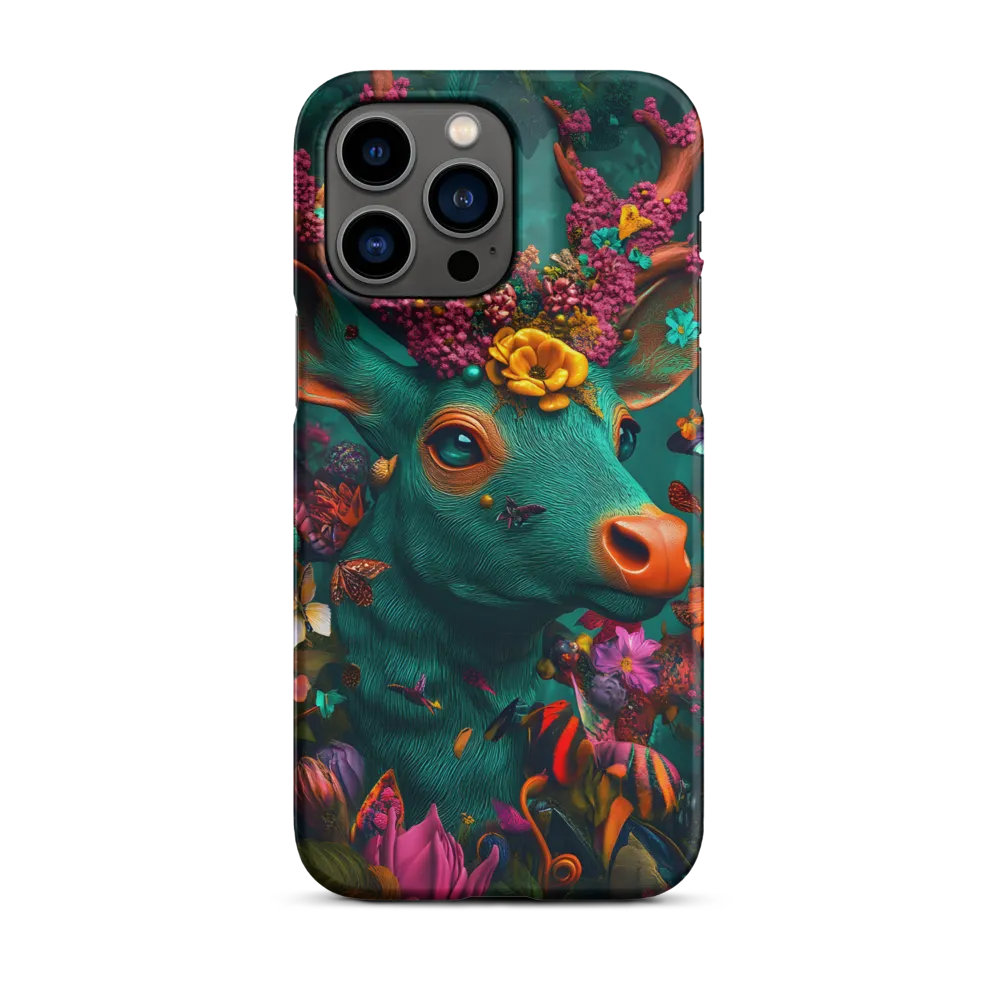 Whimsical Blossoms of the Enchanted Forest | Phone Case |  14 Pro Max | Snap Case | Matte