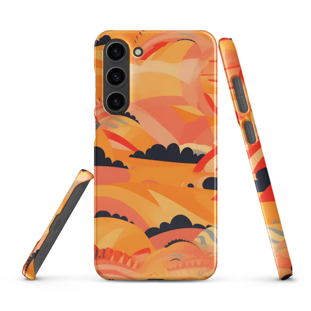 Whispers of the Abstract Horizon | Phone Case |  S23 Plus | Snap Case | Matte