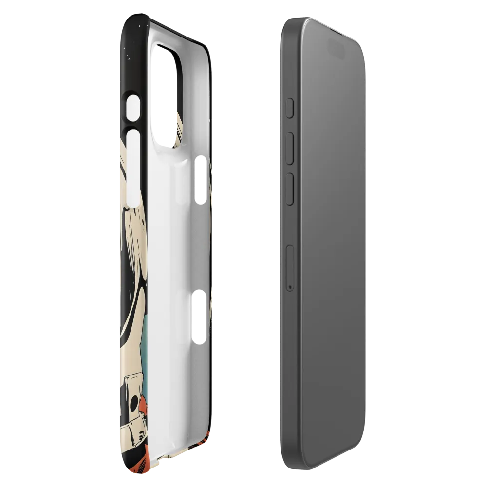 Gaze of the Astronaut | Phone Case |  16 Pro Max | Snap Case | Glossy